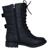 Top Moda Women Pack-72 Boots,Black,8.5