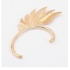 TOPSTARONLINE Angle Wing Metal Punk Ear Cuff Clip No Piercing Gothic Eardrop 1pc (Gold)