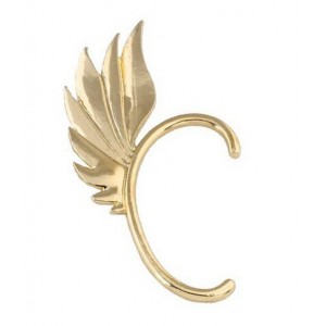 TOPSTARONLINE Angle Wing Metal Punk Ear Cuff Clip No Piercing Gothic Eardrop 1pc (Gold) TOPSTARONLINE Angle Wing Metal Punk Ear Cuff Clip No Piercing Gothic Eardrop 1pc (Gold)