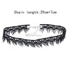 Tpocean 23Pcs Vintage Gothic Lace Tattoo Punk Velvet Choker Necklaces