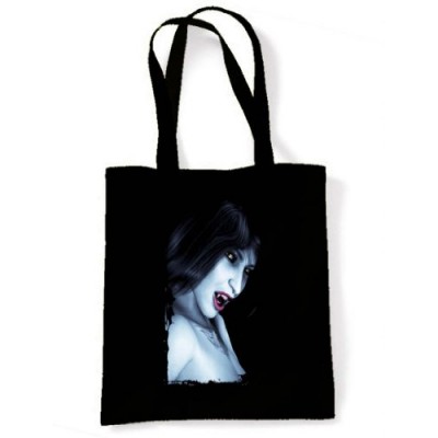 Tribal T-Shirt Women's Vampire Tote Shoulder Bag One Size Black