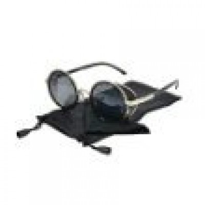 Ucspai Sidestreet Crosswalk Oval Sidecups Steampunk Sunglasses Silver&black Frame