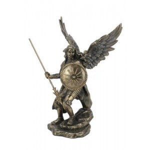 9.5 Inch Statue of Saint Archangel Raphael San Arcangel St Rafael Angel Santo