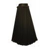 Victorian Valentine Steampunk Gothic Renaissance Women's Laced Top & Skirt (L, Black)