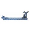 Mythical Blue Western Fire Dragon Incense Burner Holder Dark Legend Halloween Medieval Party Home Decor Gift