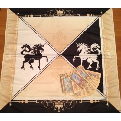 Wicca Altar Taro Cloth Mystical Unicorn