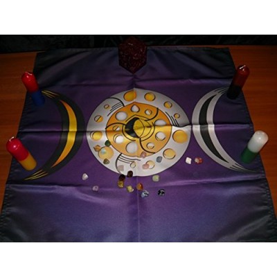 Wicca Altar Cloth Moon Magic