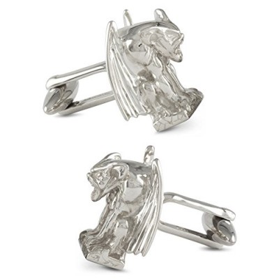 ZAUNICK Gothic Gargoyle Cufflinks Sterling Silver